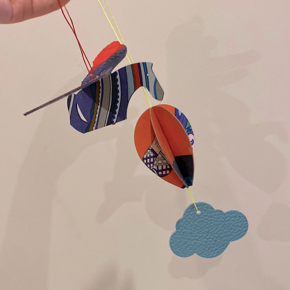 SOLD Hermes Ornament Set of 2